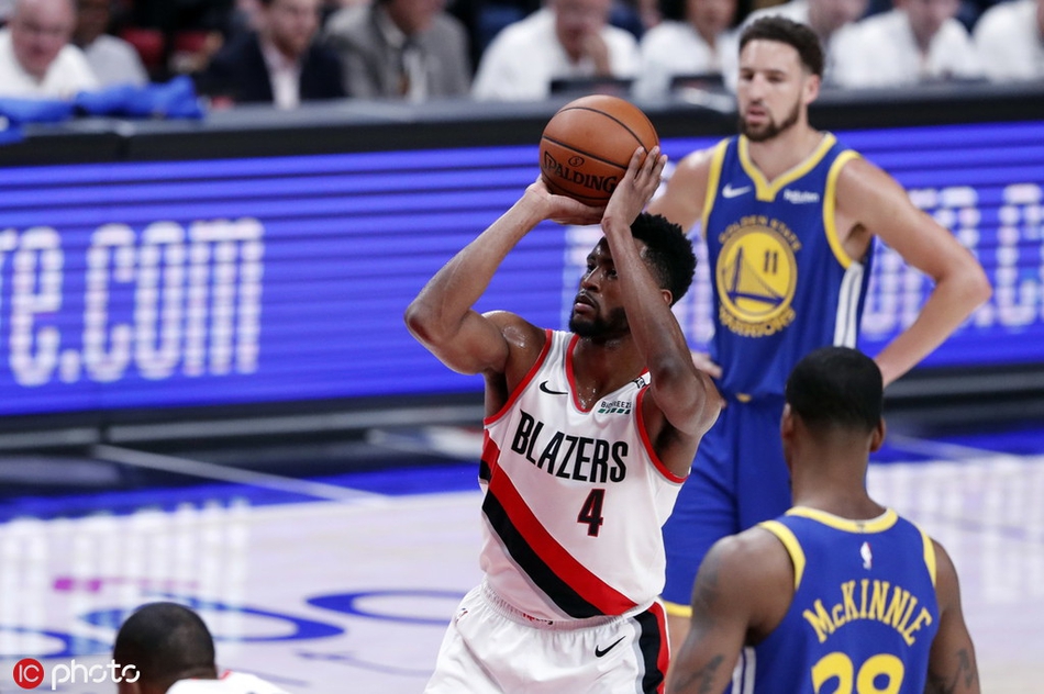 勇士胜开拓者,晋级西部决赛 勇士胜开拓者,晋级西部决赛